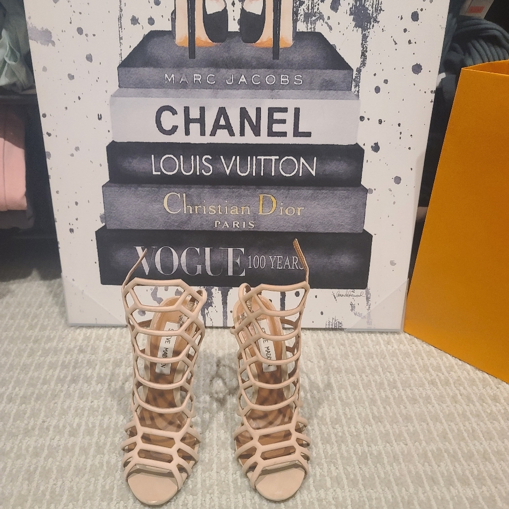 Steve Madden Nude Heels Women size 5